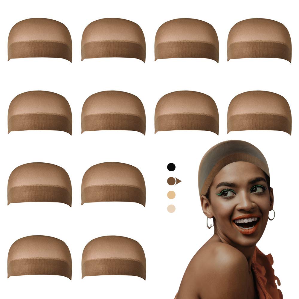 2 PCS/Pack Wig Cap for Making Wigs Stretch Hair Net for Weave Hairnets