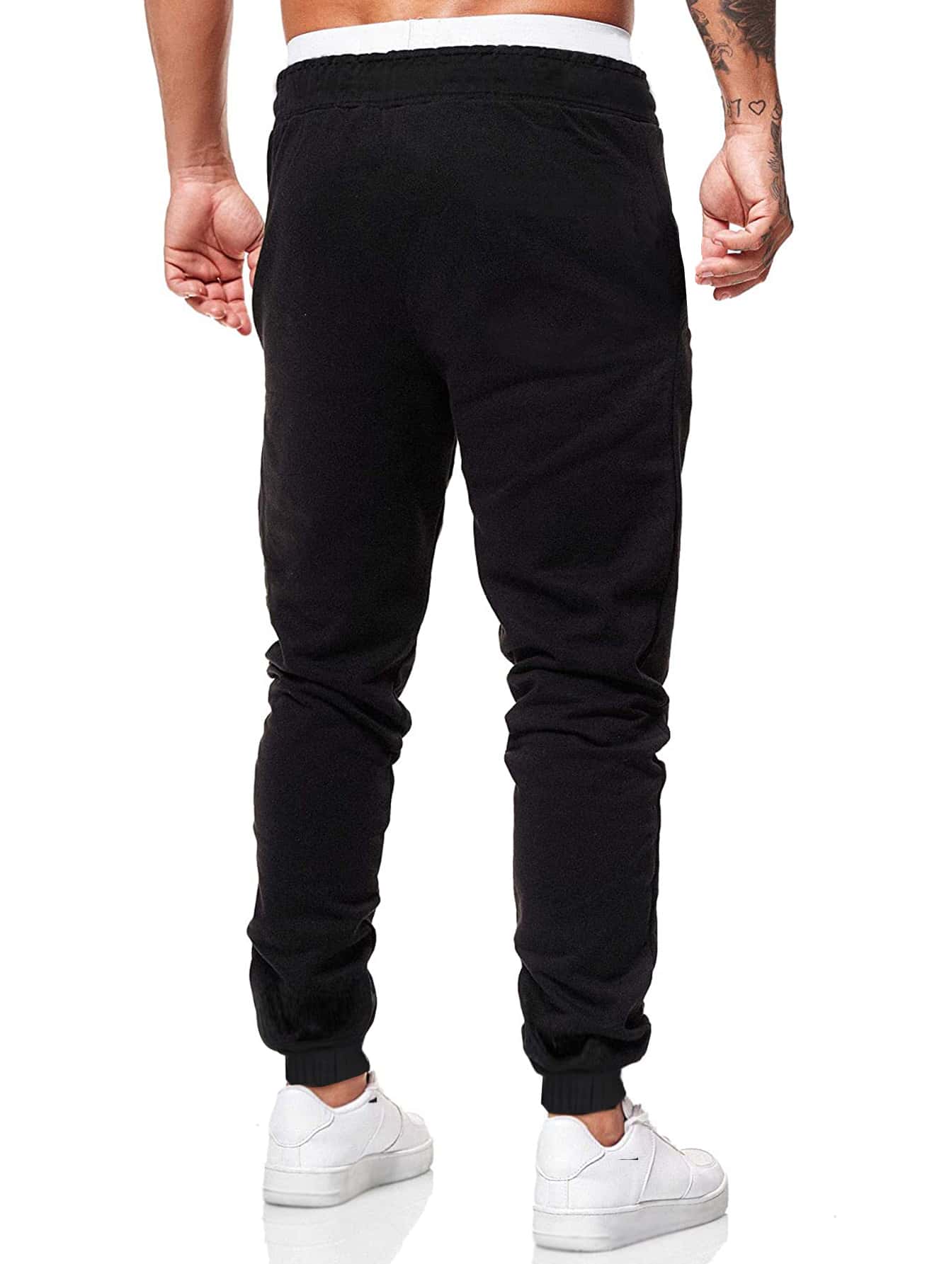 Manfinity Basics Men 2pack Drawstring Waist Sweatpants
