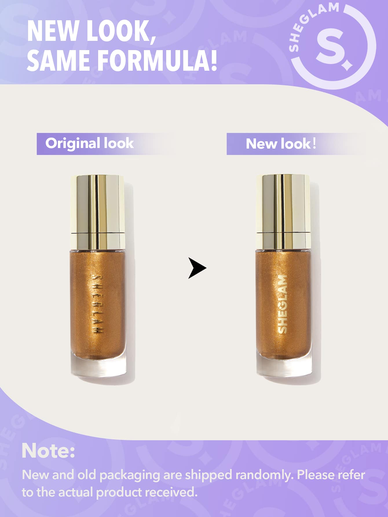 SHEGLAM Sunkissed Body Highlighter Eros Liquid Highlighter Liquid Shimmer Long Wear Brightening Glow Body Highlighter