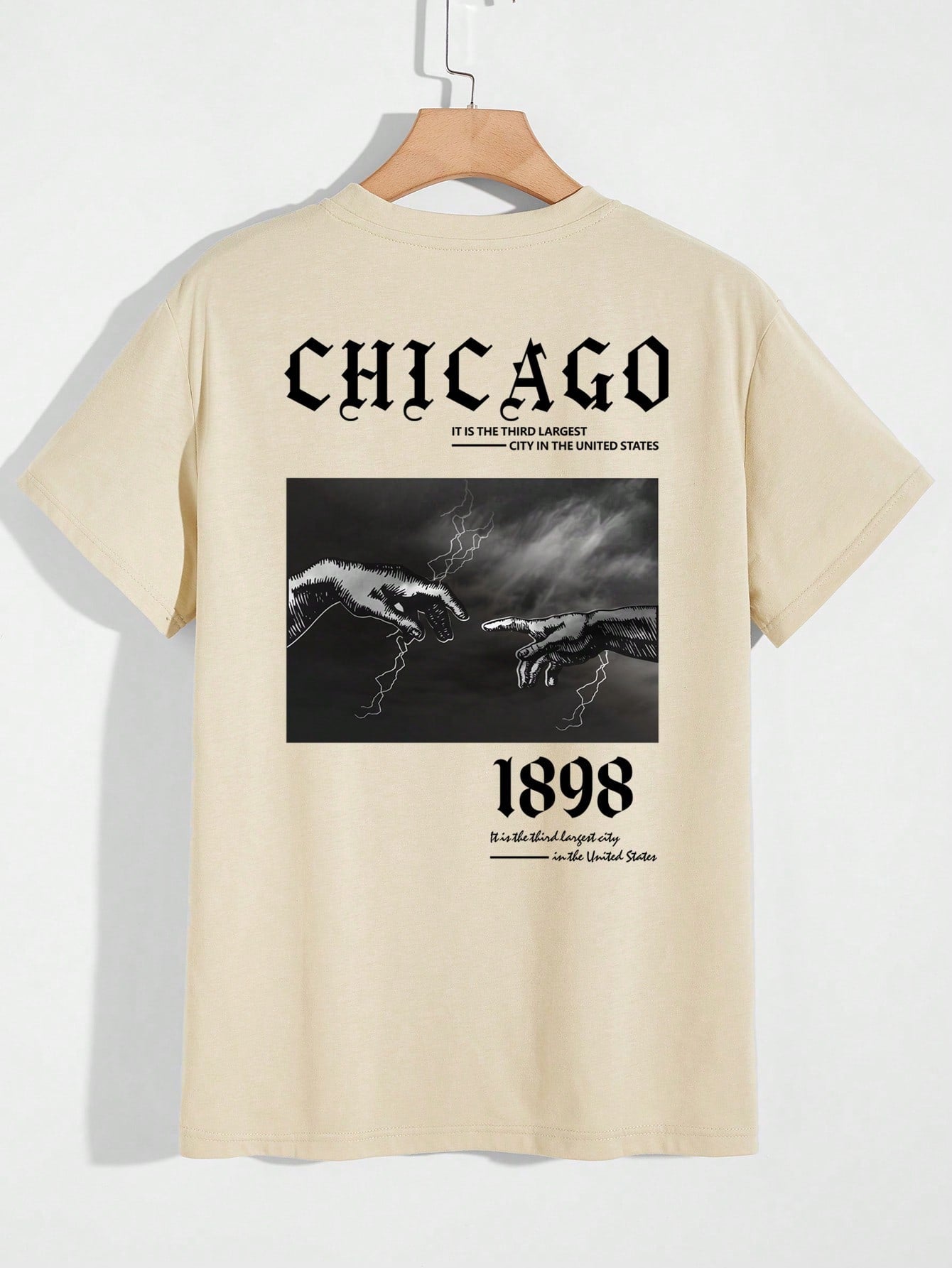 Manfinity EMRG Men Hands And Slogan Graphic Tee