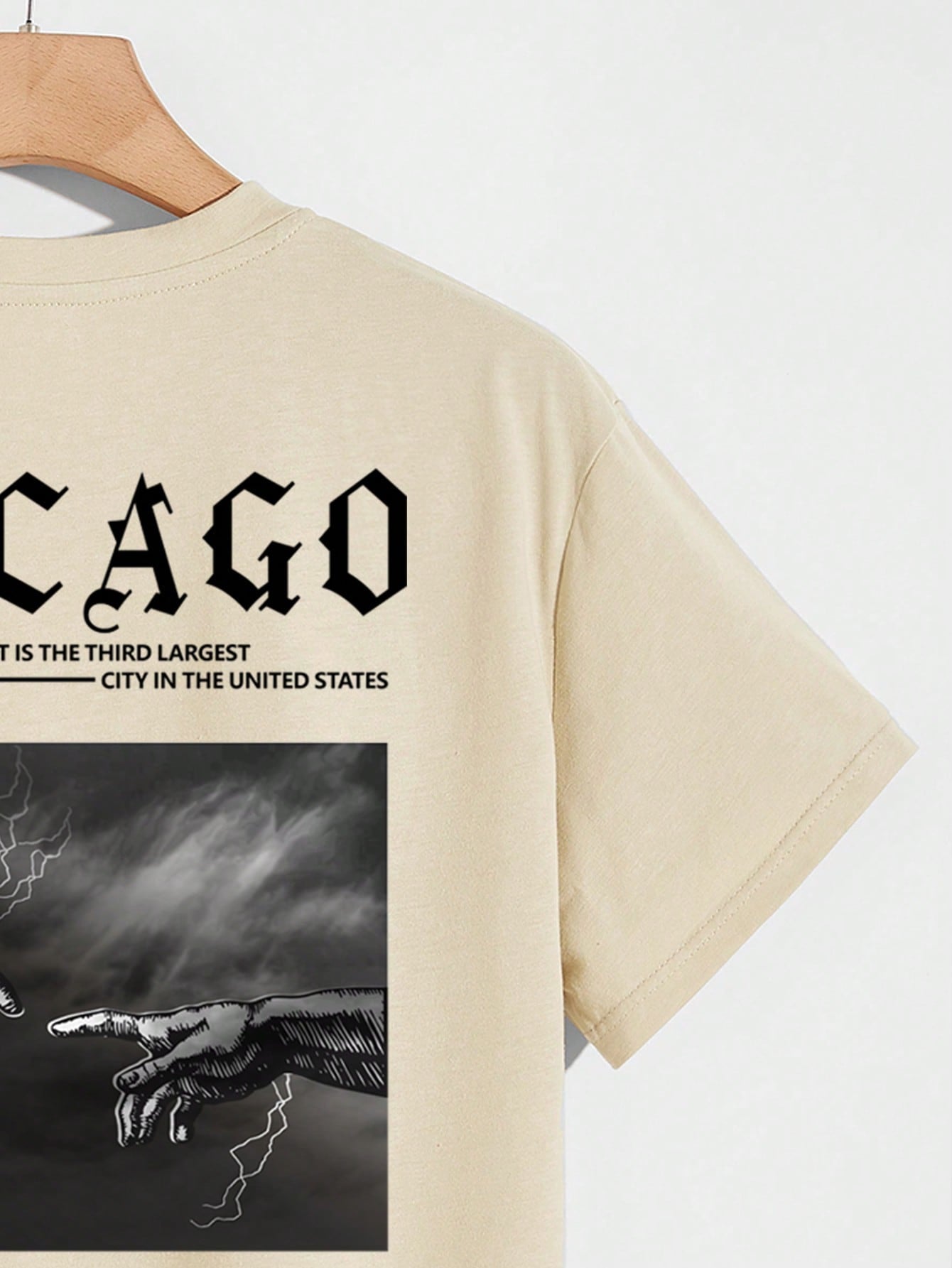 Manfinity EMRG Men Hands And Slogan Graphic Tee
