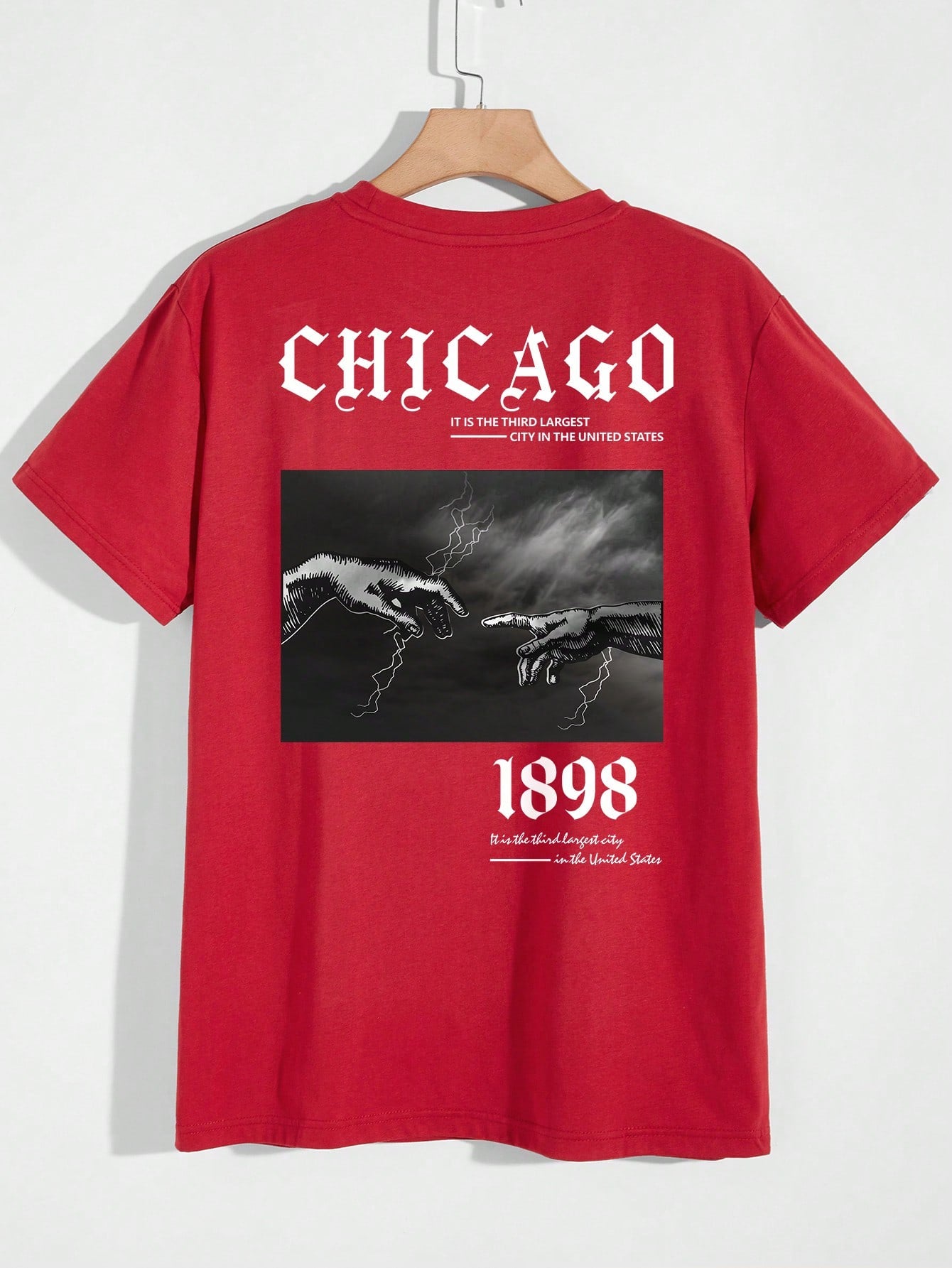 Manfinity EMRG Men Hands And Slogan Graphic Tee