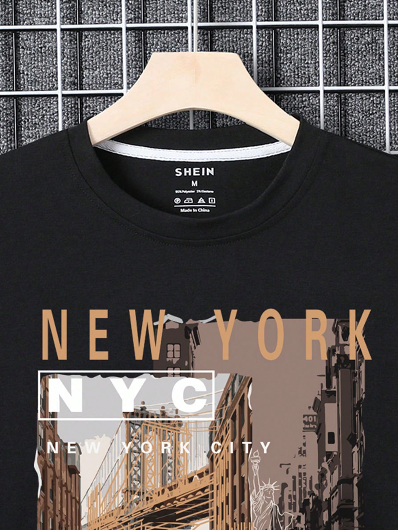 Men Building Slogan Graphic Tee