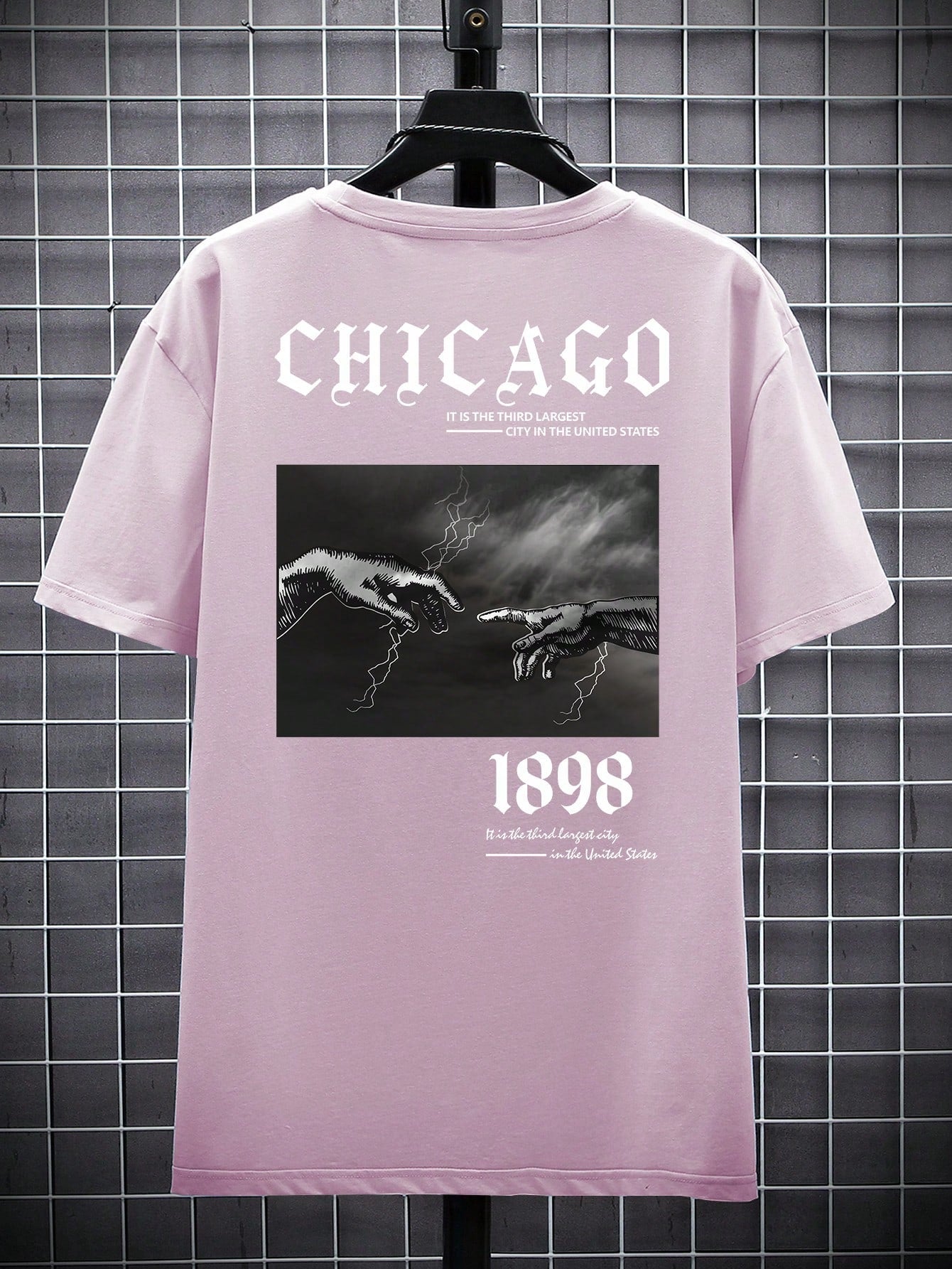 Manfinity EMRG Men Hands And Slogan Graphic Tee