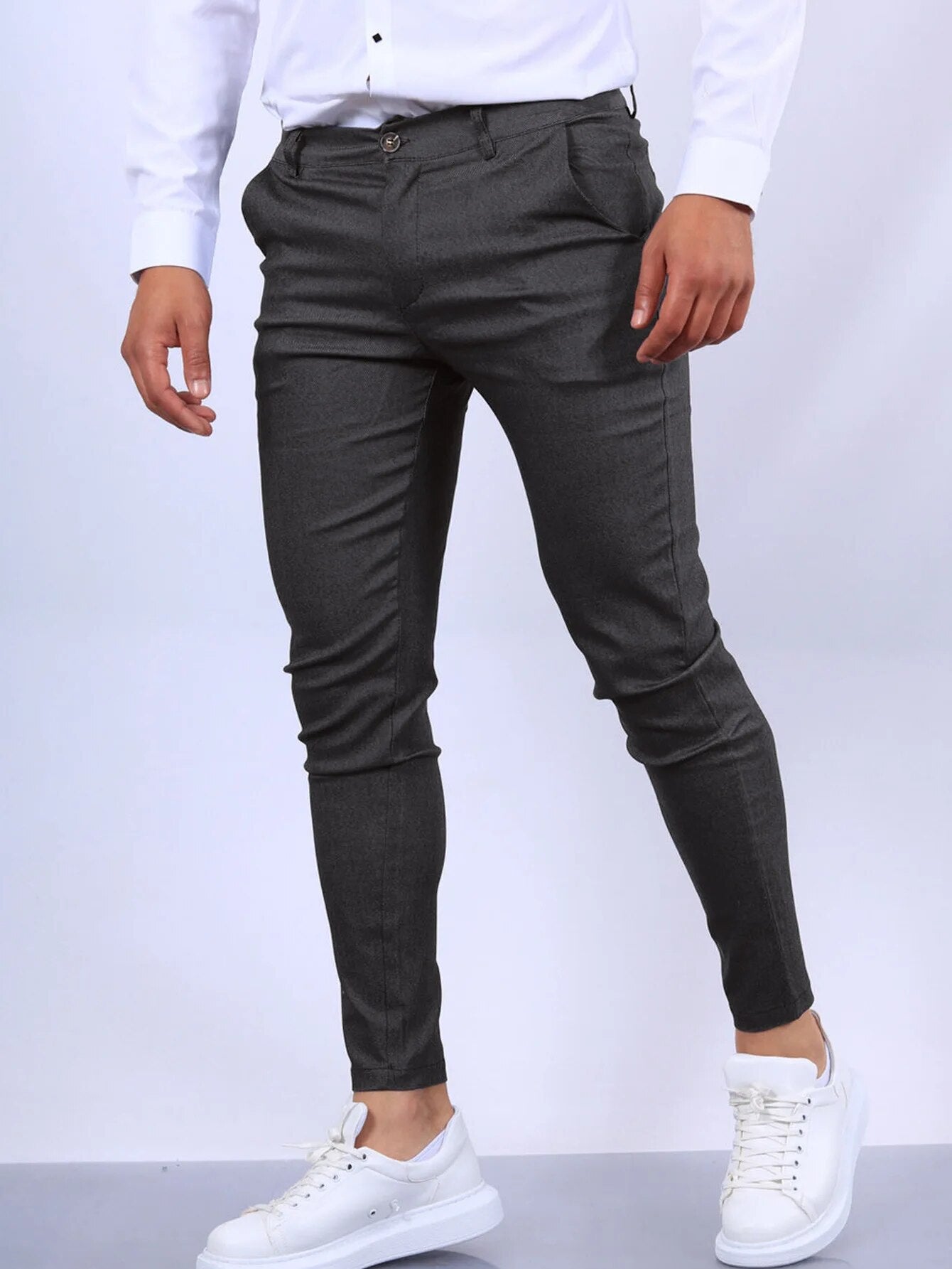 Solid Color Fashion Men's Pants