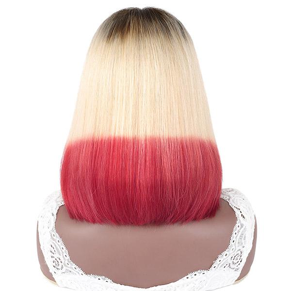 613 Blonde Hair Wigs 150% Density 613 Ombre Red Wigs - Healthier Me Beauty, LLC