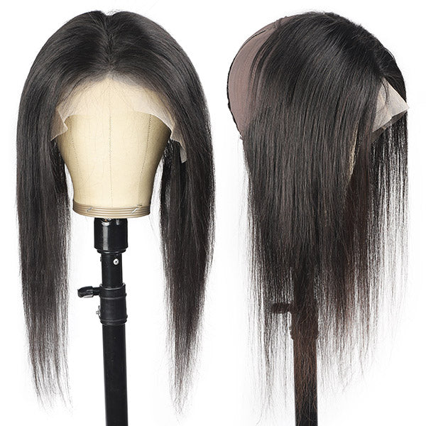 Straight Human Hair 13x4 Lace Front Pre Plucked With Natural Hairline - Healthier Me Beauty, LLC