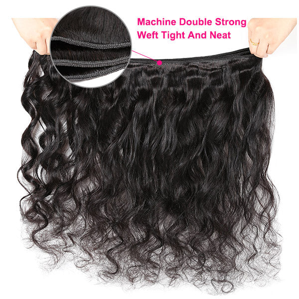 Brazilian Loose Wave Human Hair 3 Pieces 10A 100% Remy Hair - Healthier Me Beauty, LLC