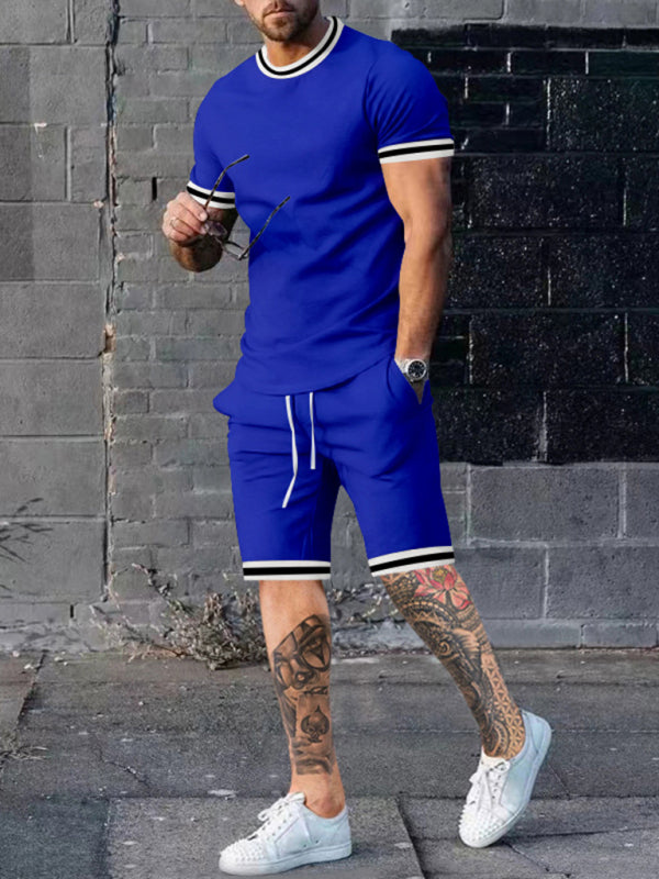 Men's Tap Shirt Top And Short Tape Shorts Set