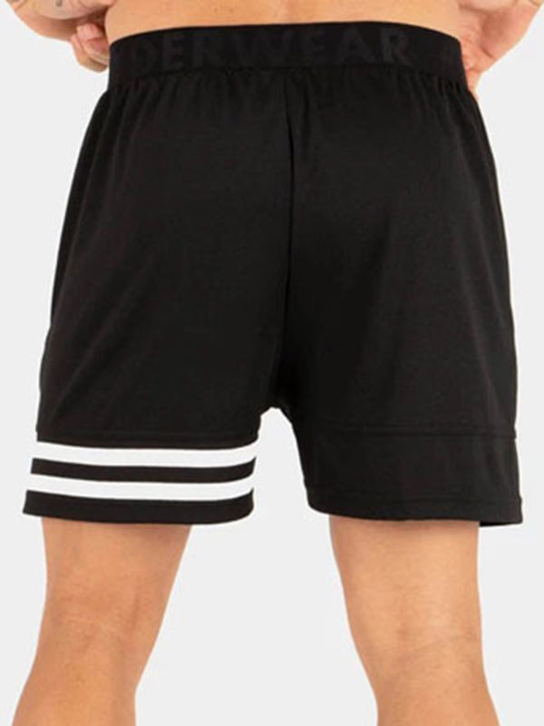 Men's Casual Sports Unilateral Striped Quick-drying Shorts