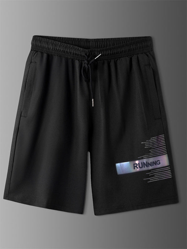 Thin Quick-drying Breathable Loose Large Size Tether Straight Leg Casual Cropped Pants