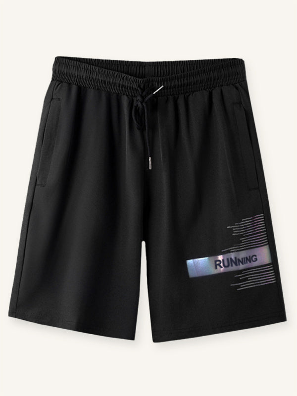 Thin Quick-drying Breathable Loose Large Size Tether Straight Leg Casual Cropped Pants