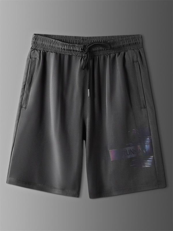 Thin Quick-drying Breathable Loose Large Size Tether Straight Leg Casual Cropped Pants
