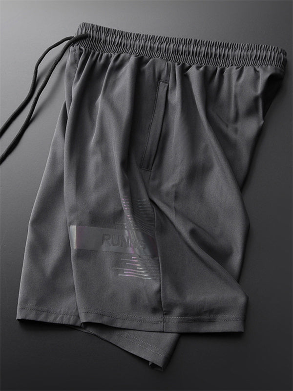 Thin Quick-drying Breathable Loose Large Size Tether Straight Leg Casual Cropped Pants