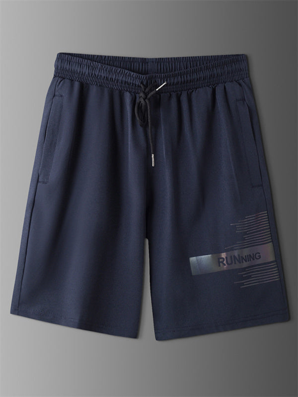 Thin Quick-drying Breathable Loose Large Size Tether Straight Leg Casual Cropped Pants