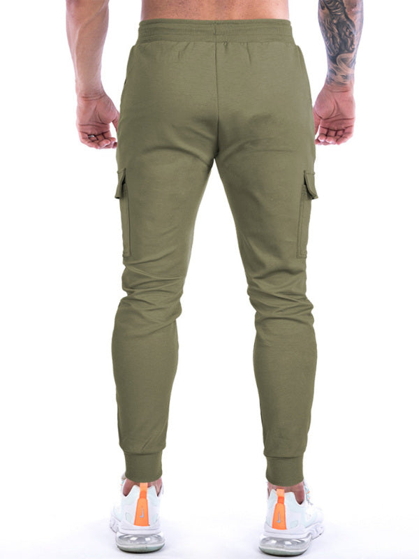 Men's Stripe Cargo Joggers
