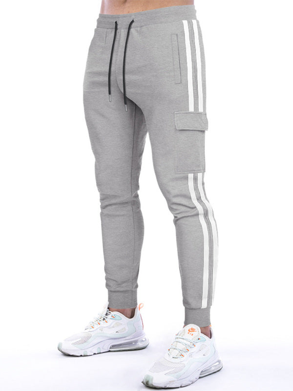 Men's Stripe Cargo Joggers