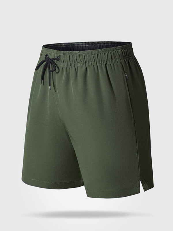 Fitness Quick Dry Pants Cropped Pants Loose Beach Pants Men's Cropped Pants