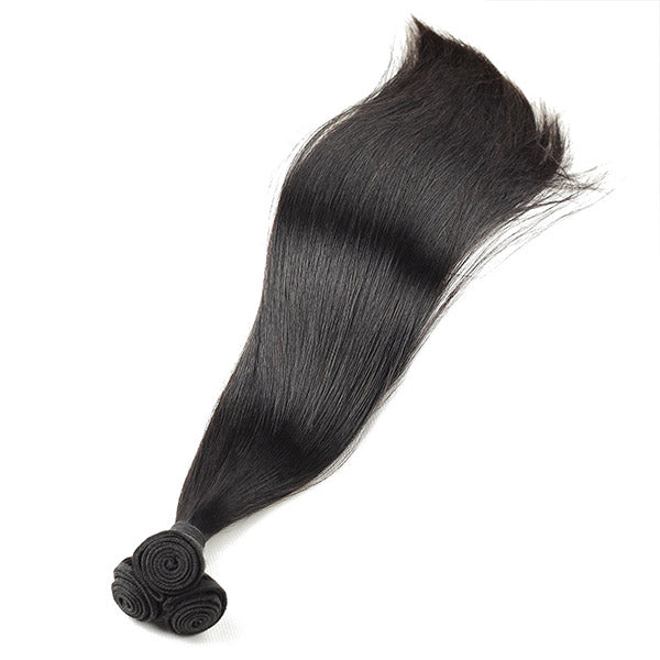 Bone Straight Hair Bundles Double Drawn Straight Hair Extension Brazilian Hair - Healthier Me Beauty, LLC