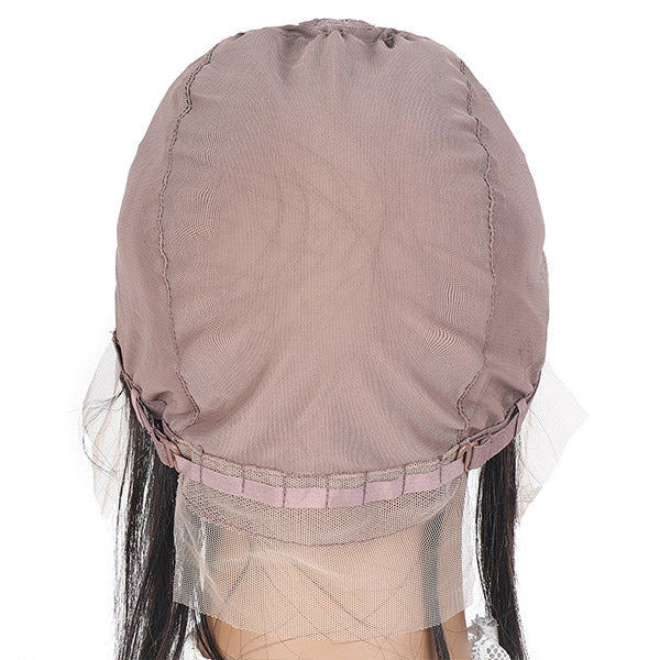 T Lace Closure Straight Human Hair Middle Part Frontal Closure - Healthier Me Beauty, LLC