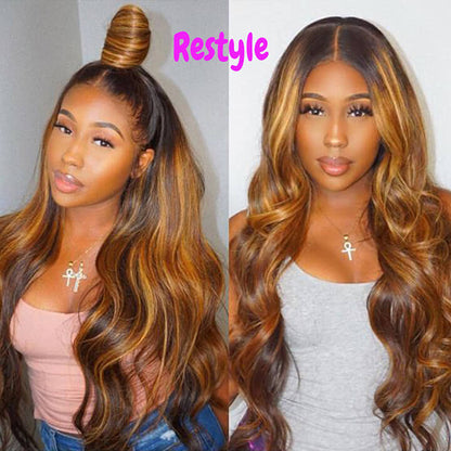 T1B/4/30 Straight Hair 3 Bundles With Closure Human Hair Weaves
