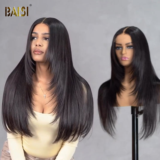 13X4 Double Drawn Straight Wig