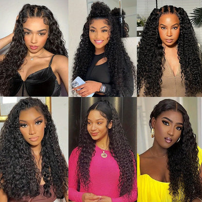 Pre Plucked Pre Cut 7x5 Pre-everything Curly Wigs Human Hair Upgraded Glueless Wig
