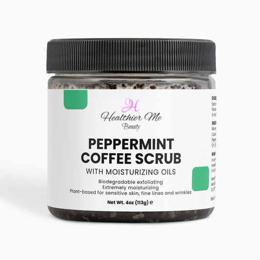 Peppermint Coffee Scrub