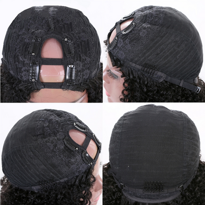 $89.99 16" Afro Kinky Curly U Part Wig Glueless Wig Flash Deal