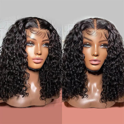 Flash Deal 22" Jerry Curl 5x6 Pre Cut Lace Wig Glueless Human Hair Wig