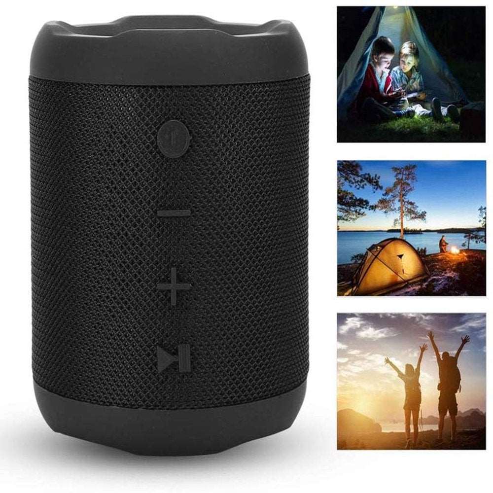 Bluetooth Speakers Portable Wireless, IPX6 Waterproof Outdoor Speaker with Subwoofer, TWS Dual Pairing Speakers Small Bluetooth Speaker