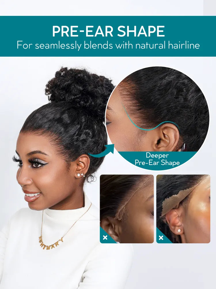 Pre-Styled Body Wave 360 Lace Front Wig Invisi Strap