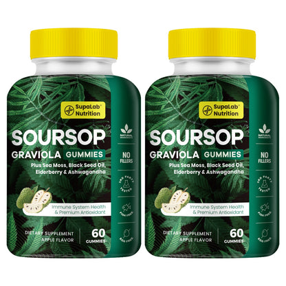 Soursop Graviola 60 Gummies )