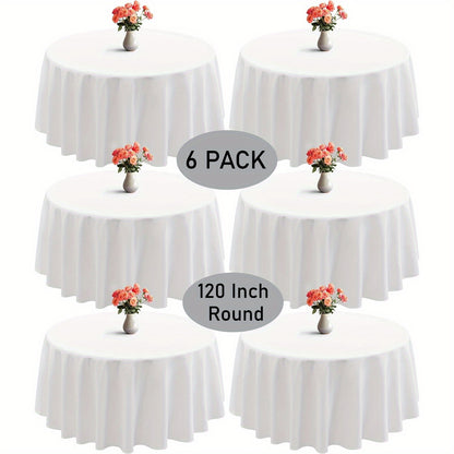 Extra Large 120-Inch Round Tablecloths