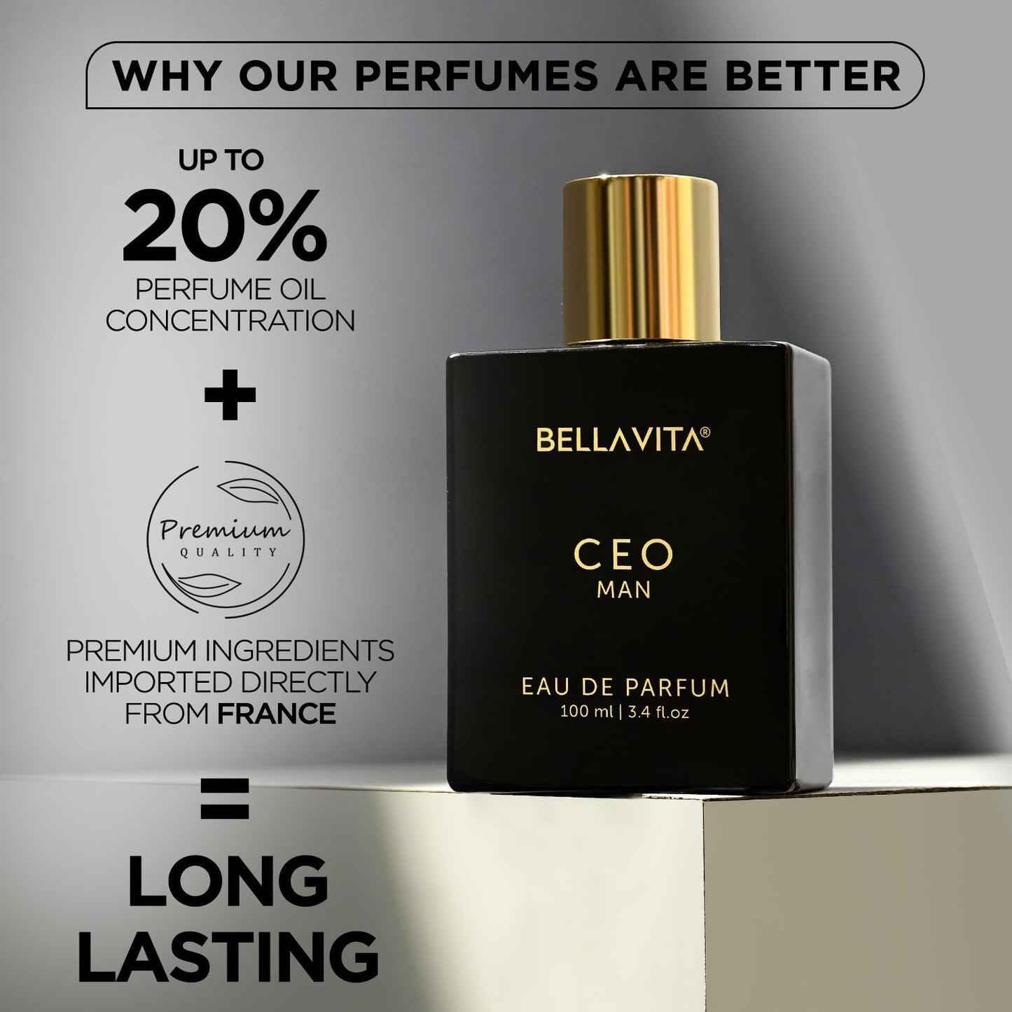 BellaVita Luxury G.O.A.T. Men's Eau De Parfum (3.4 fl.oz)