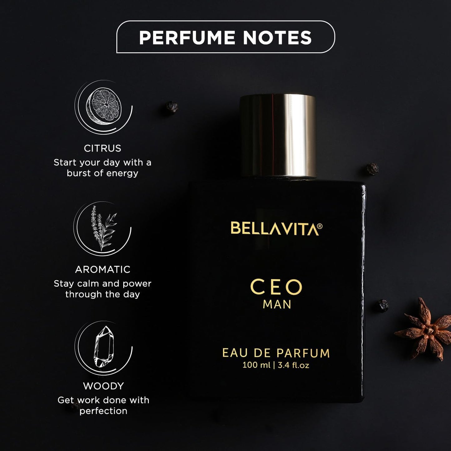 BellaVita Luxury G.O.A.T. Men's Eau De Parfum (3.4 fl.oz)