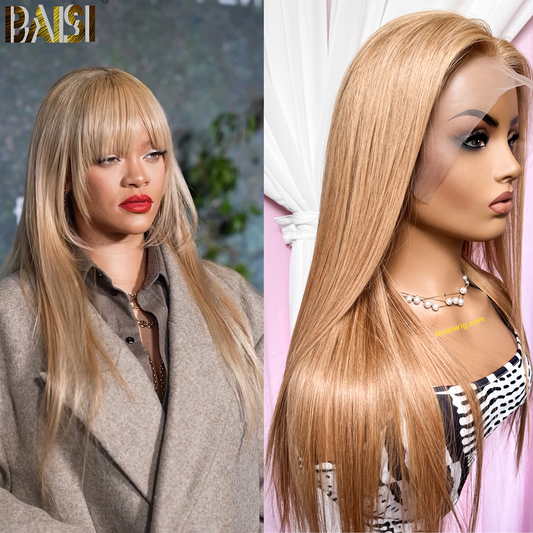 Honey Blonde Lace Wig With/Without Bang