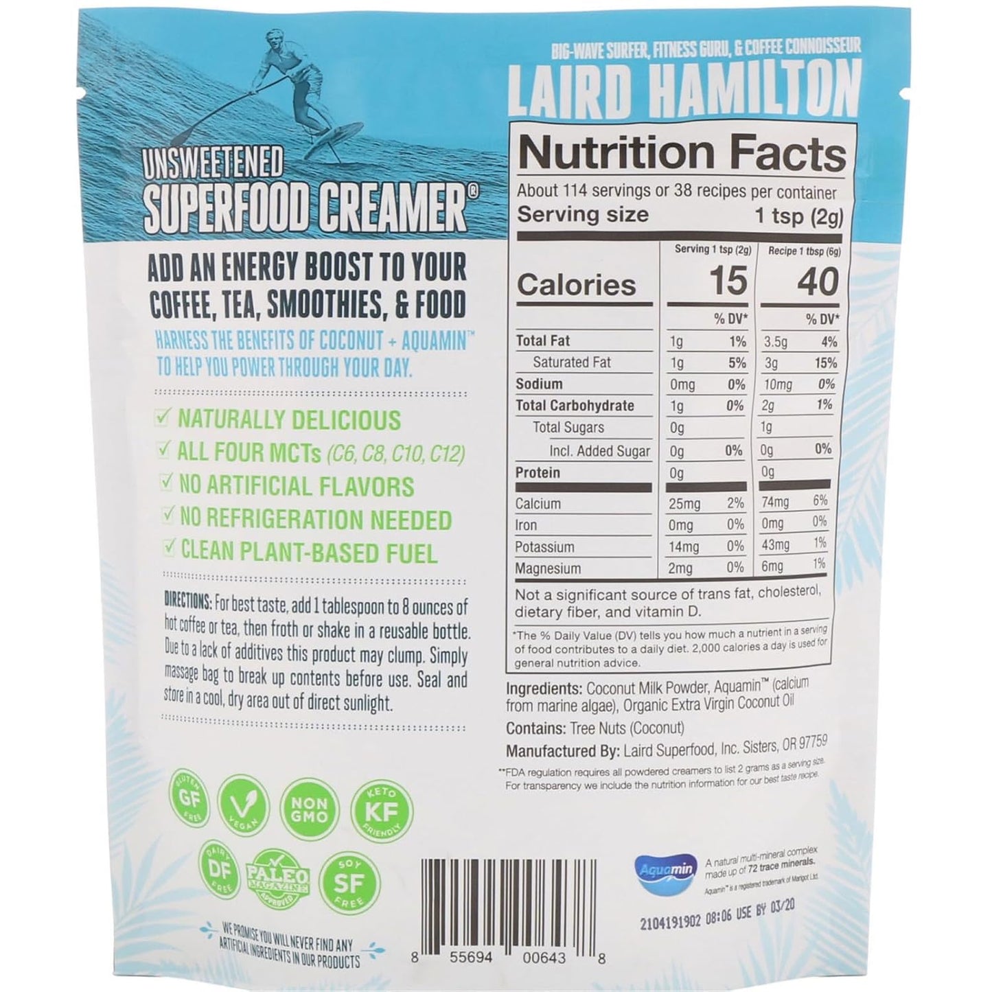 Non-Dairy Coconut Powder Creamer