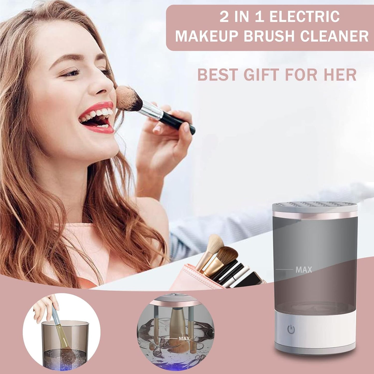 Electric Makeup Brush Cleaner