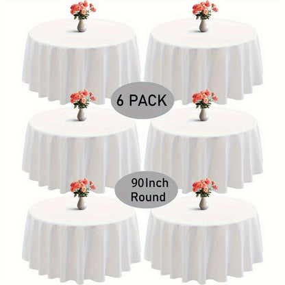 Extra Large 120-Inch Round Tablecloths