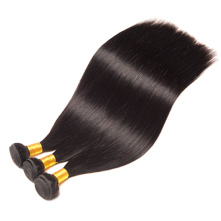 1/3 Bundles Straight Hair Bundles 1/3 Piece Human Hair Extensions For Women 8-30 Inch