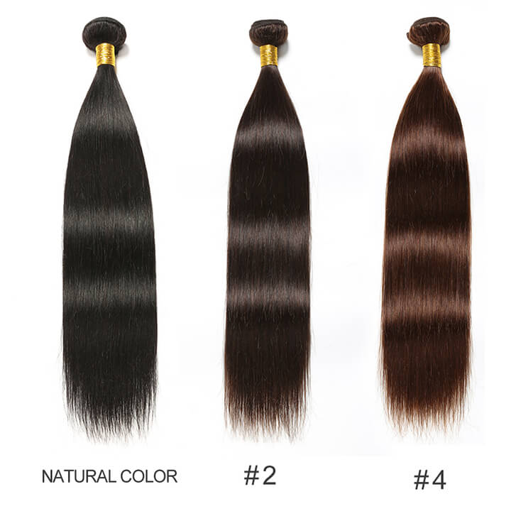 1/3 Bundles Straight Hair Bundles 1/3 Piece Human Hair Extensions For Women 8-30 Inch