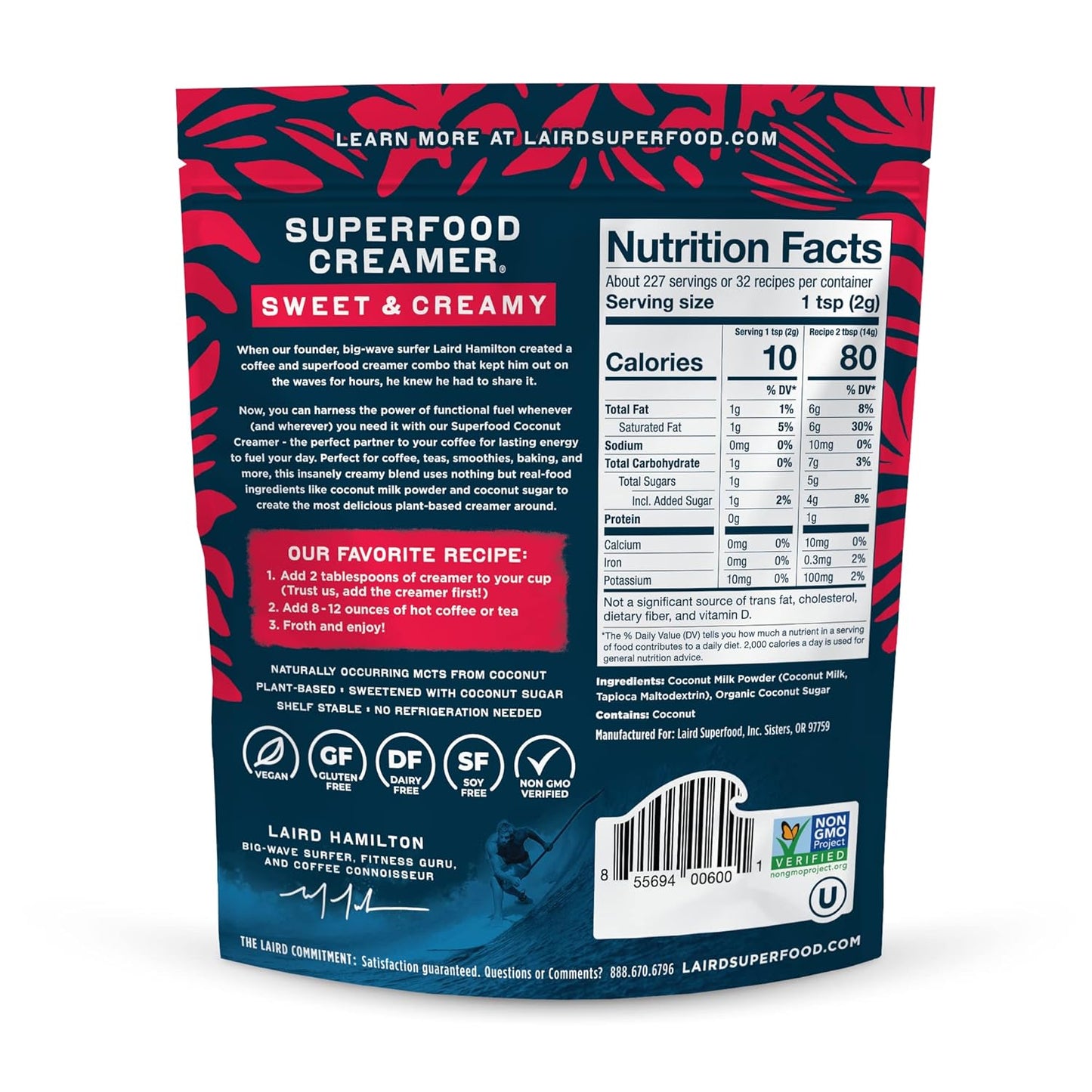 Non-Dairy Coconut Powder Creamer