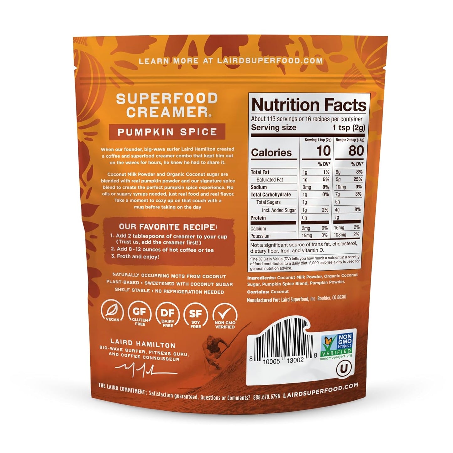 Non-Dairy Coconut Powder Creamer