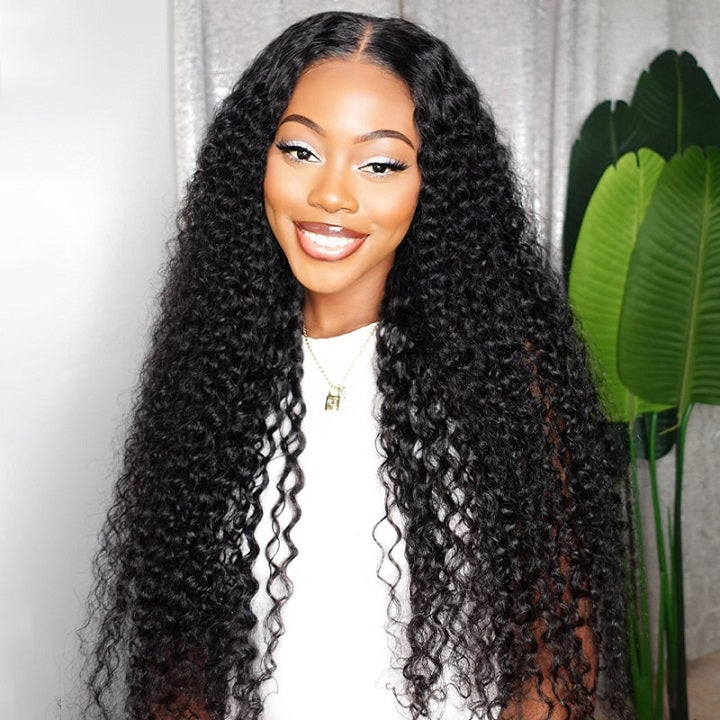Curly Hair Pre Cut 9x6 Lace Wig Glueless Human Hair Wig