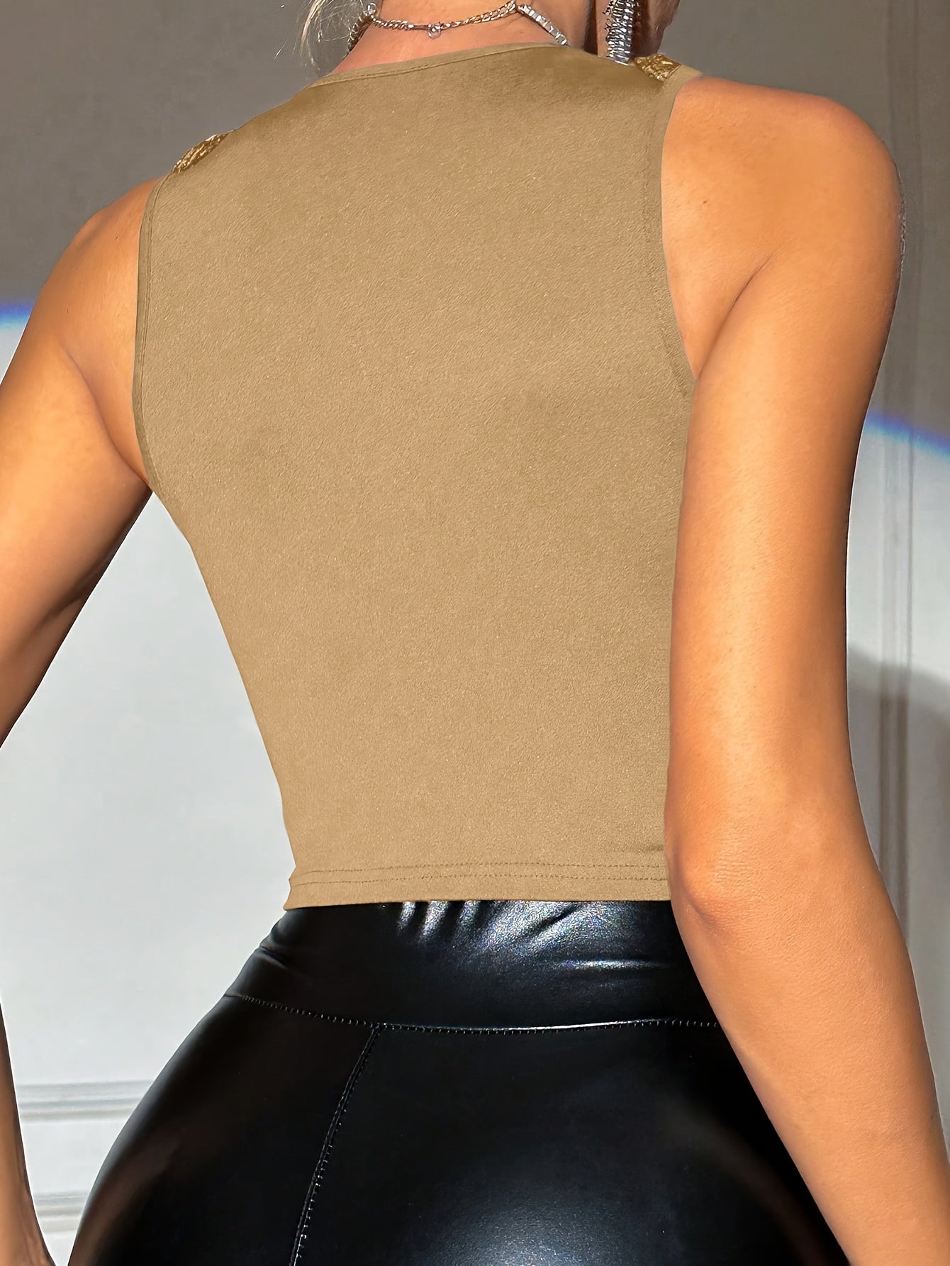 Elegant Party Top - Chic Evening Outfit