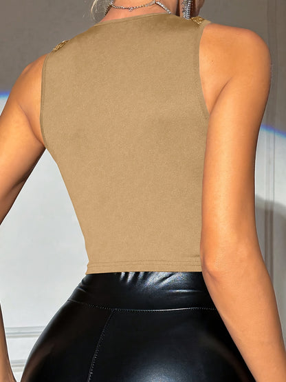 Elegant Party Top - Chic Evening Outfit