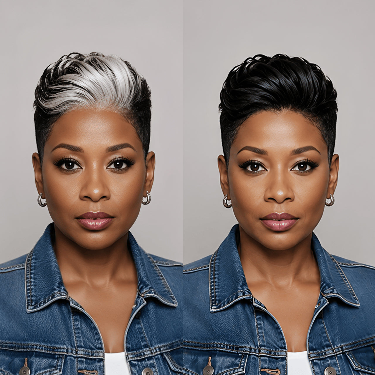 13X4 Lace Pixie Short Cut Wig For Black Women
