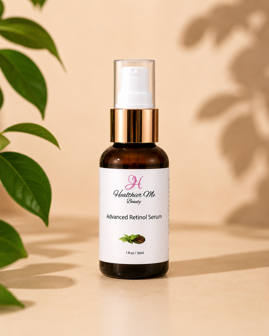 Retinol Serum 2.5% – Anti-Aging Wrinkle Reducing Face Serum 2oz