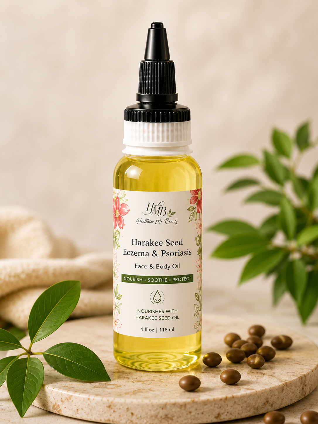 Harakee Seed Eczema & Psoriasis Face & Body Oil